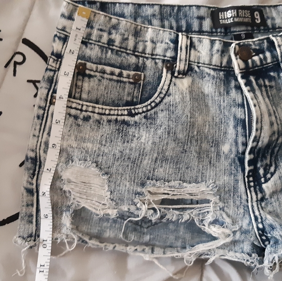 Short jeans, High Rise Taille Montante. 9 size - Picture 8 of 8